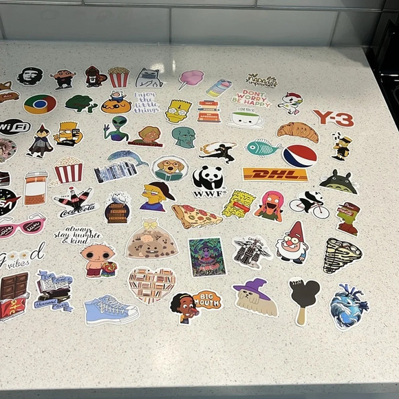 Lot #2  of verity stickers - new - Picture 4 of 5